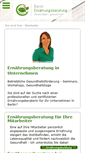 Mobile Screenshot of ernaehrungsberatung-baron.de